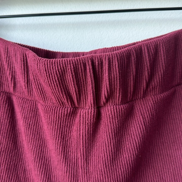 NWT MICHAEL by Michael Kors Cropped Ribbed Lounge Gaucho Pants XL - Picture 7 of 8